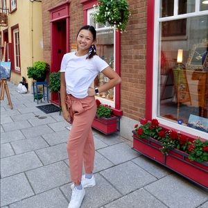 Peach colored pants from Zara! Size M